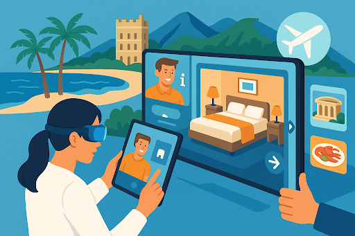 Benefits of Implementing AR in Travel Booking